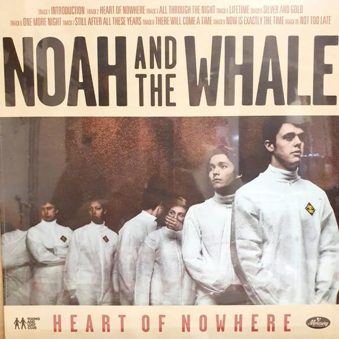 Noah And The Whale HEART OF NOWHERE Vinyl Record