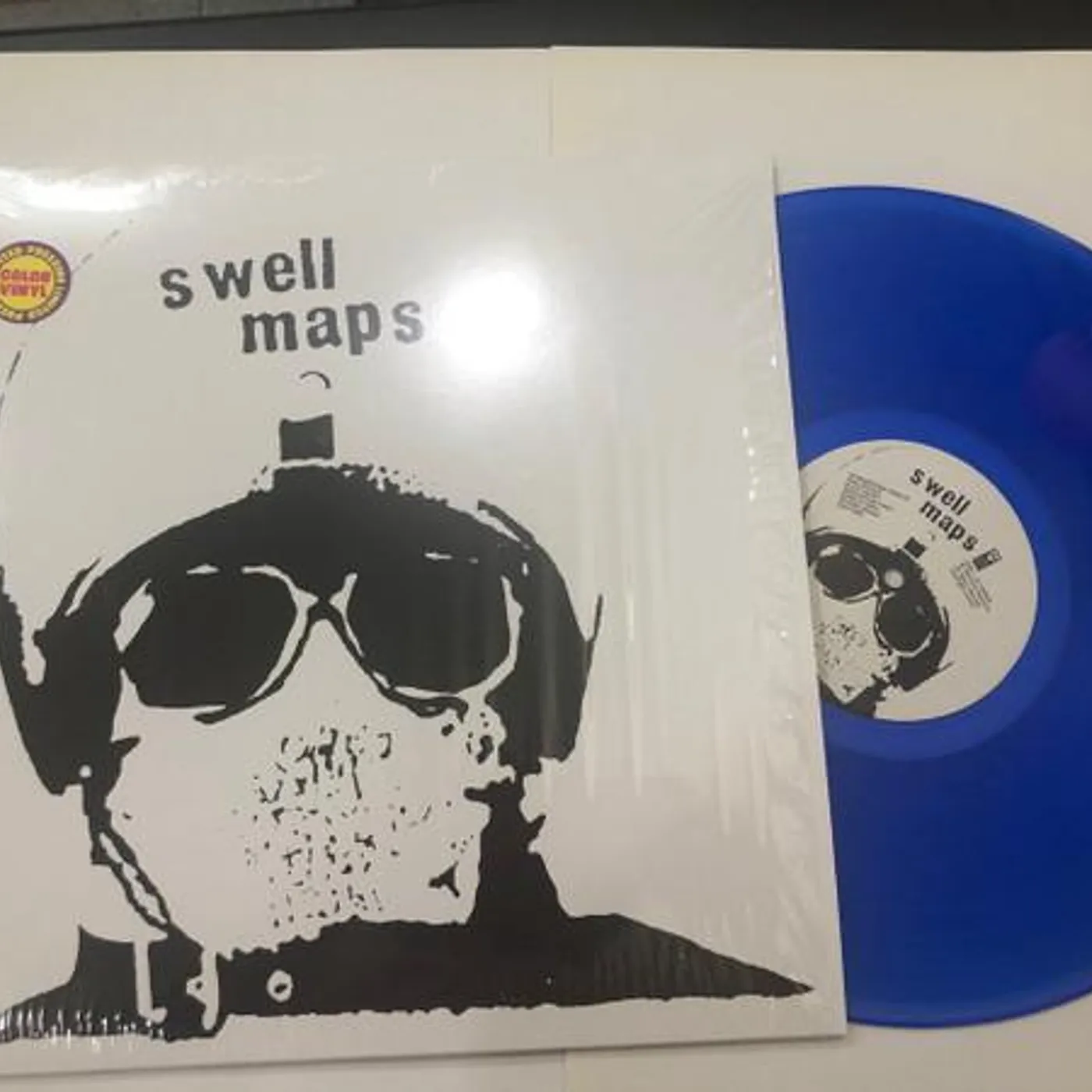 Swell Maps INTERNATIONAL RESCUE (CLEAR BLUE VINYL) Vinyl Record