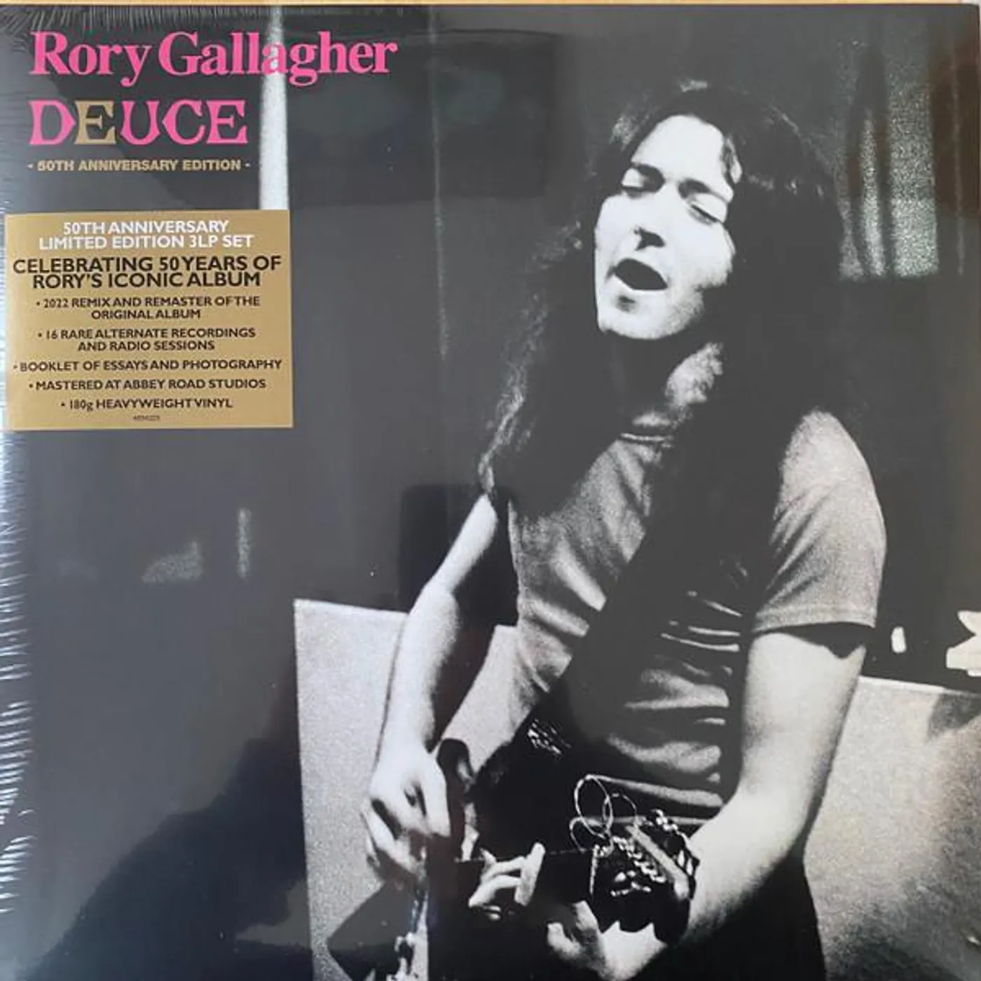 Rory Gallagher DEUCES (50TH ANNIVERSARY/3LP) Vinyl Record