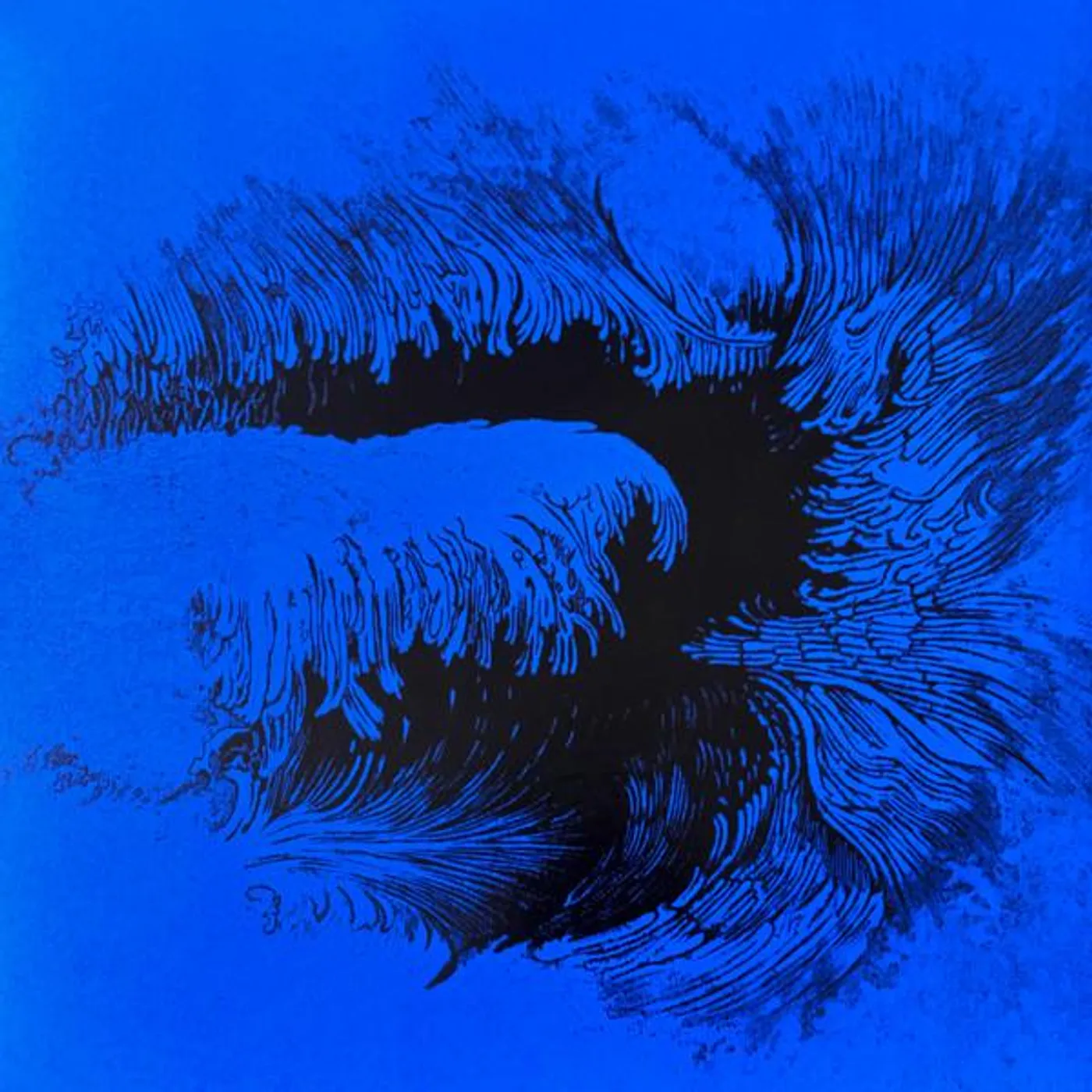 Emeralds SOLAR BRIDGE (CLEAR/BLUE SPLATTER VINYL) Vinyl Record