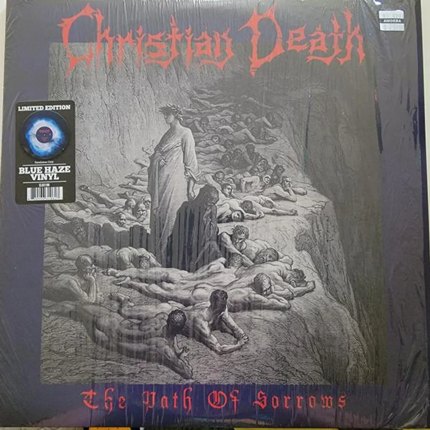 Christian Death PATH OF SORROWS (BLUE HAZE VINYL) Vinyl Record