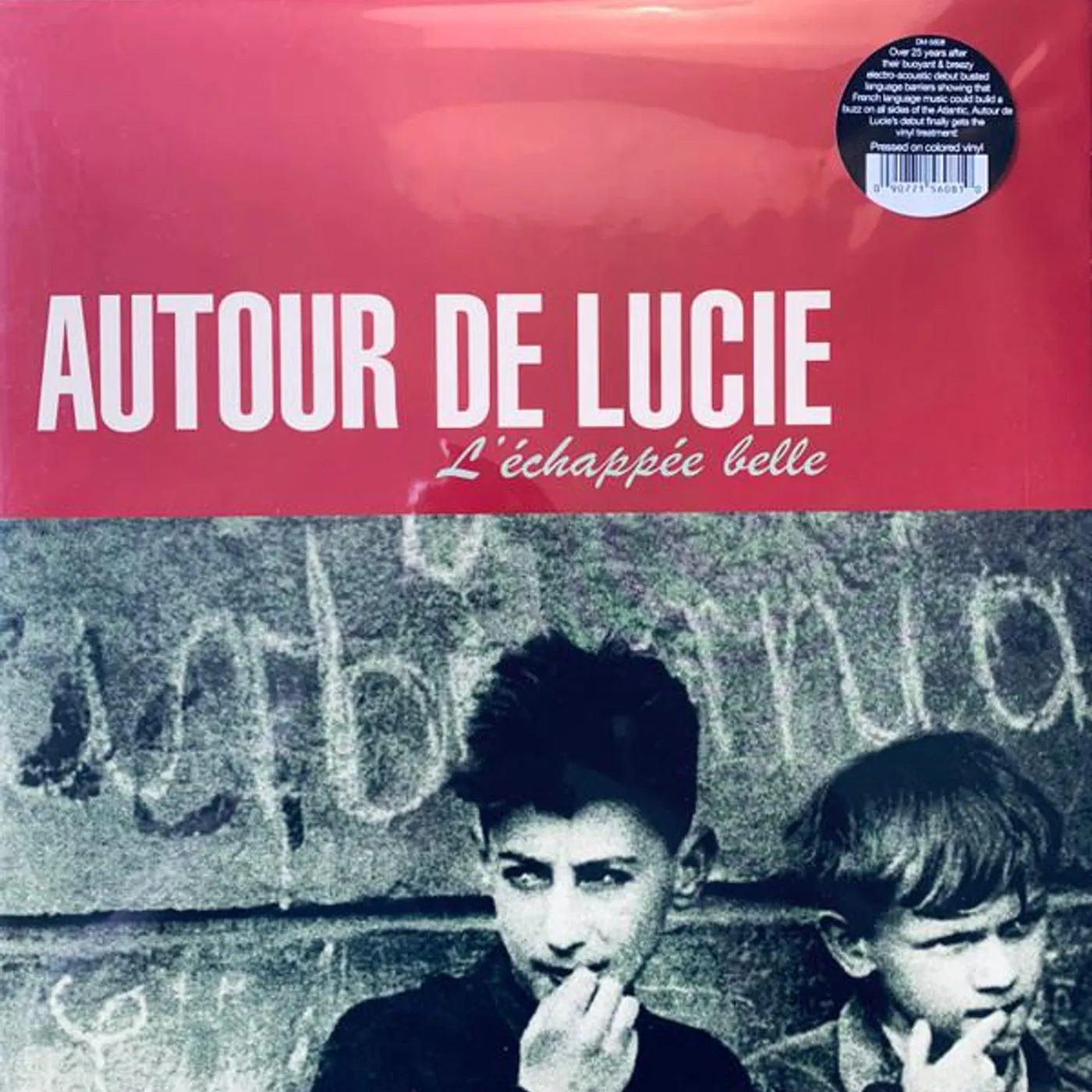 Autour de Lucie L'ECHAPEE BELLE (DARK RED VINYL) Vinyl Record