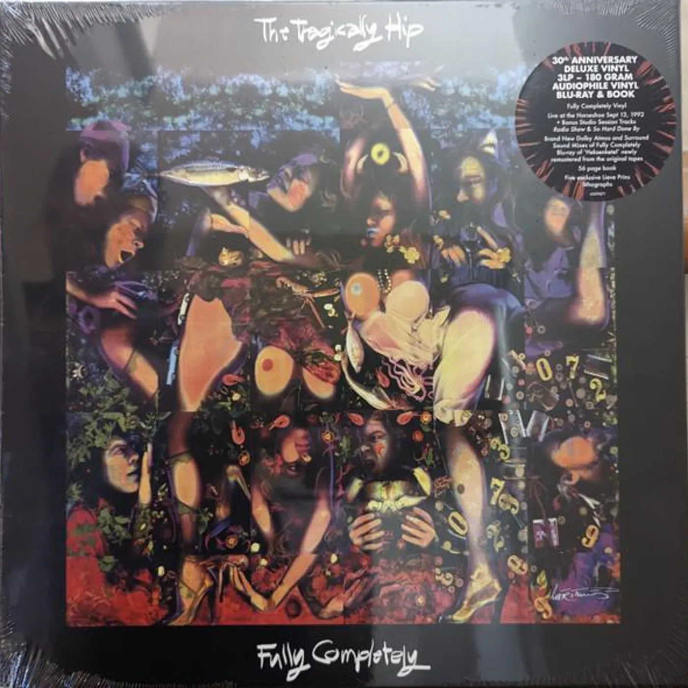 The Tragically Hip FULLY COMPLETELY (30TH ANNIVERSARY/DELUXE/3LP/BLU-RAY BOX SET) (Vinyl)