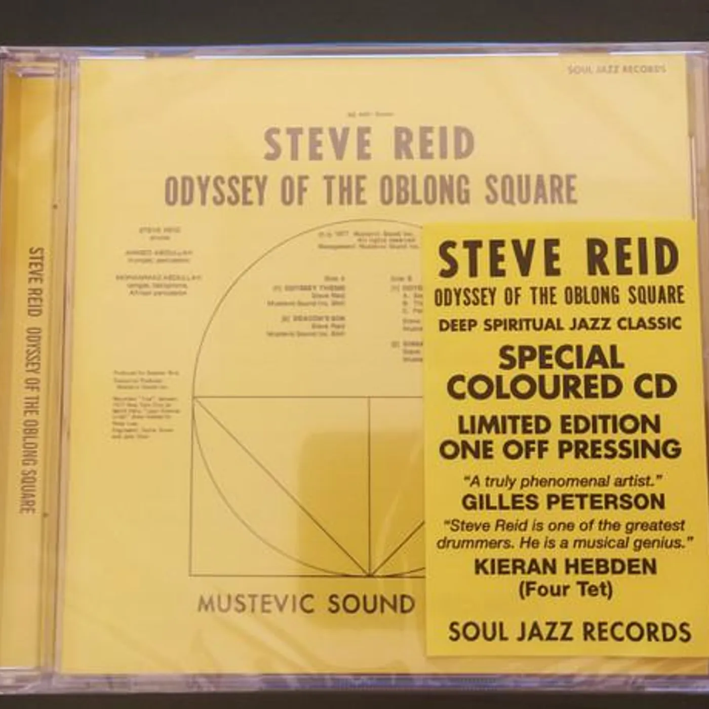 Steve Reid ODYSSEY OF THE OBLONG SQUARE (GOLD CD) CD