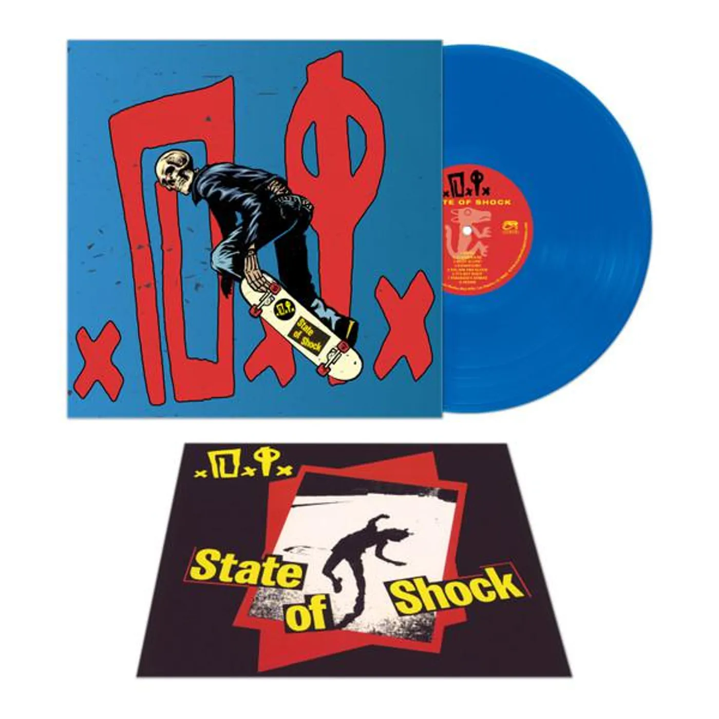 D.I. STATE OF SHOCK (BLUE VINYL) Vinyl Record
