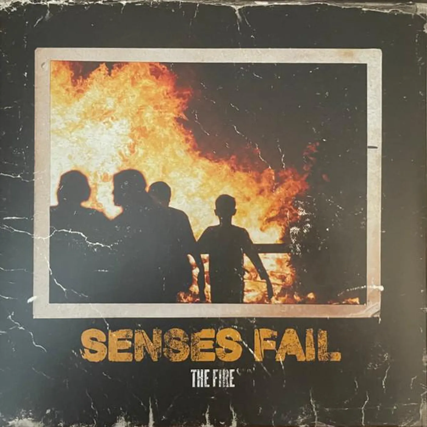 Senses Fail FIRE (TRANSPARENT ORANGE & GREEN VINYL/LIMITED EDITION) Vinyl Record