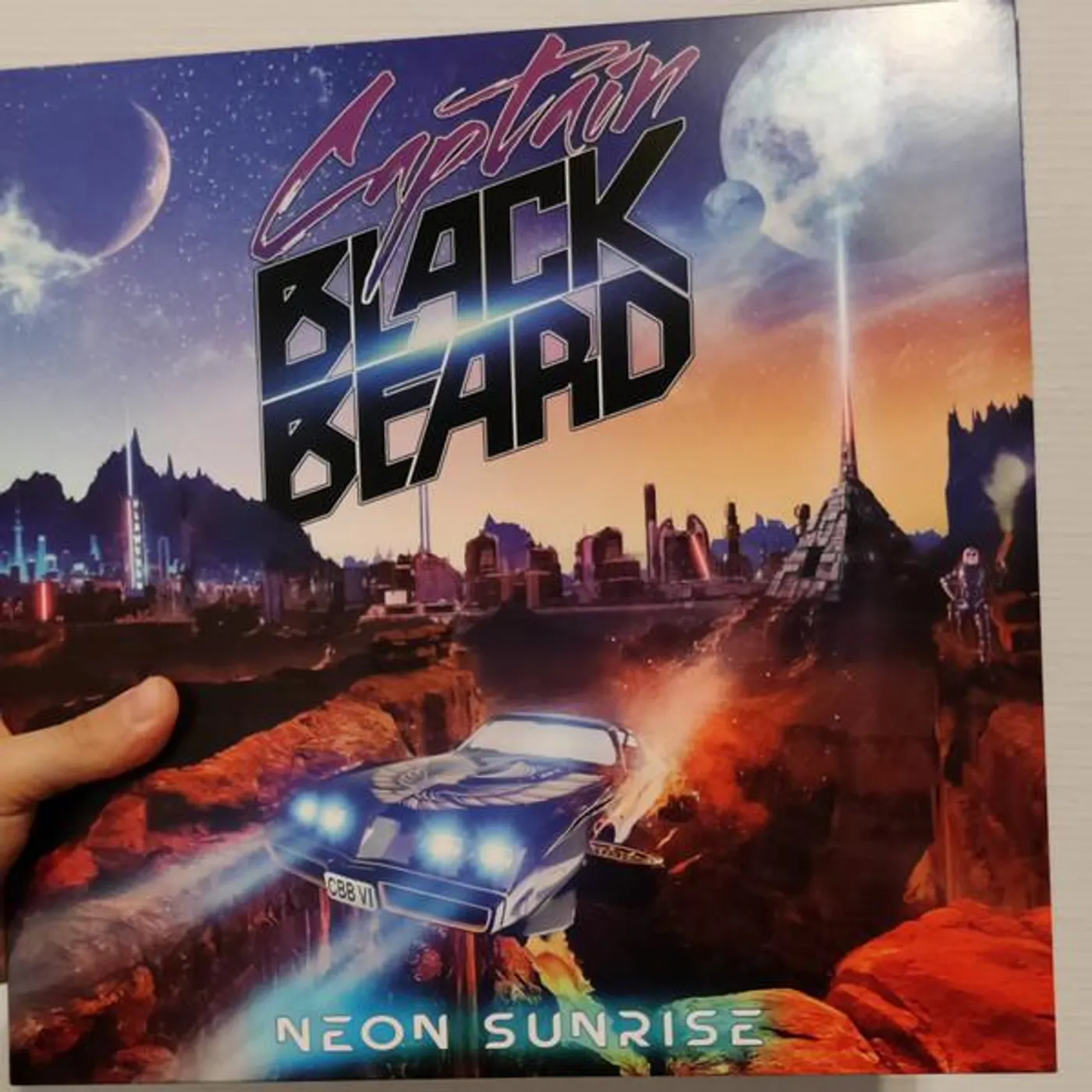 Captain Black Beard NEON SUNRISE Vinyl Record
