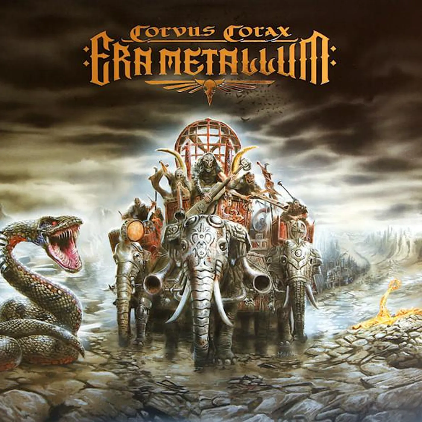 Corvus Corax ERA METALLUM (BLACK VINYL/3LP) Vinyl Record