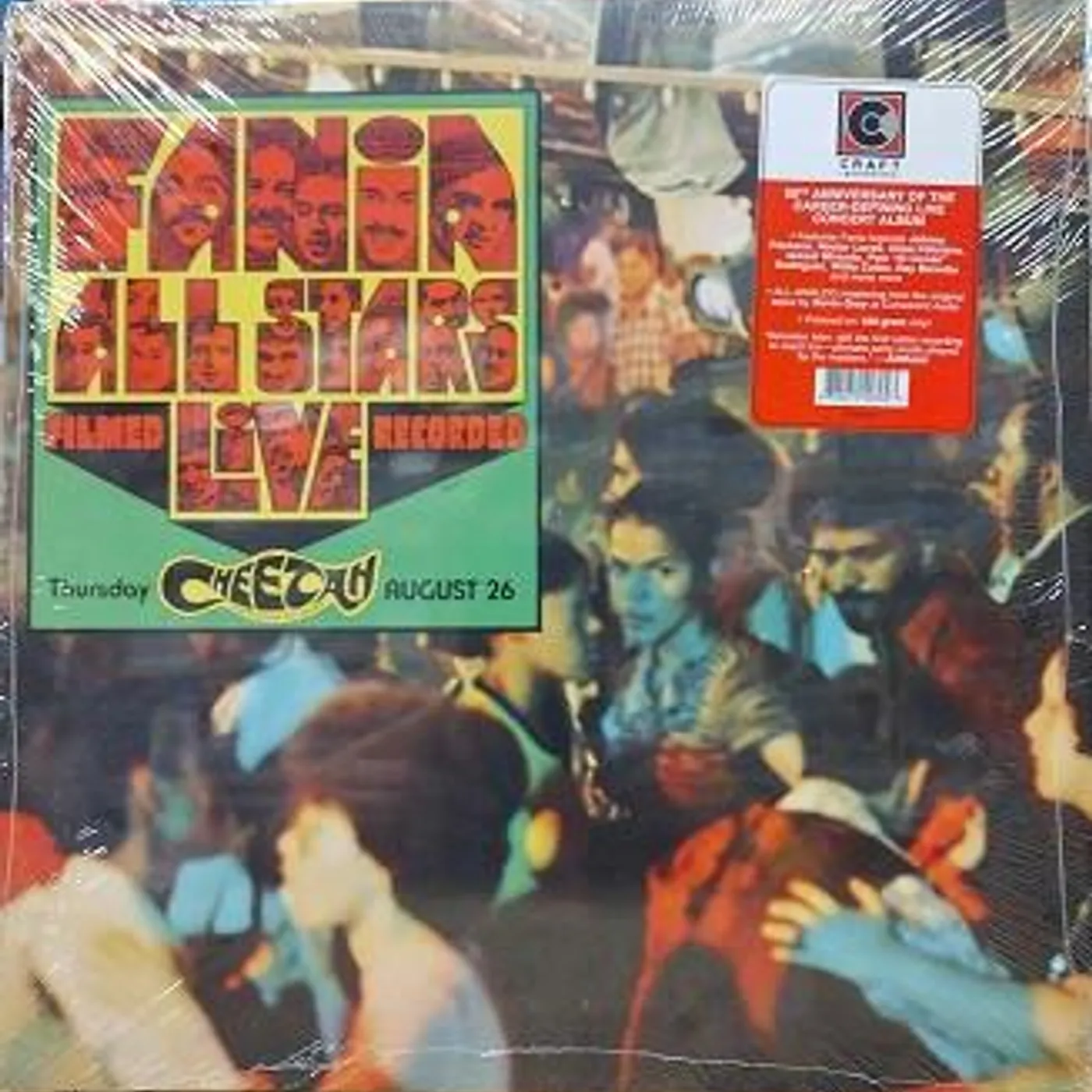 Fania All Stars LIVE AT THE CHEETAH (VOL. 1) Vinyl Record