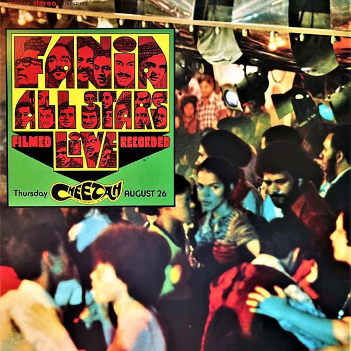 Fania All Stars Live At The Cheetah, Vol. 1 (Yellow Smoke) Vinyl Record