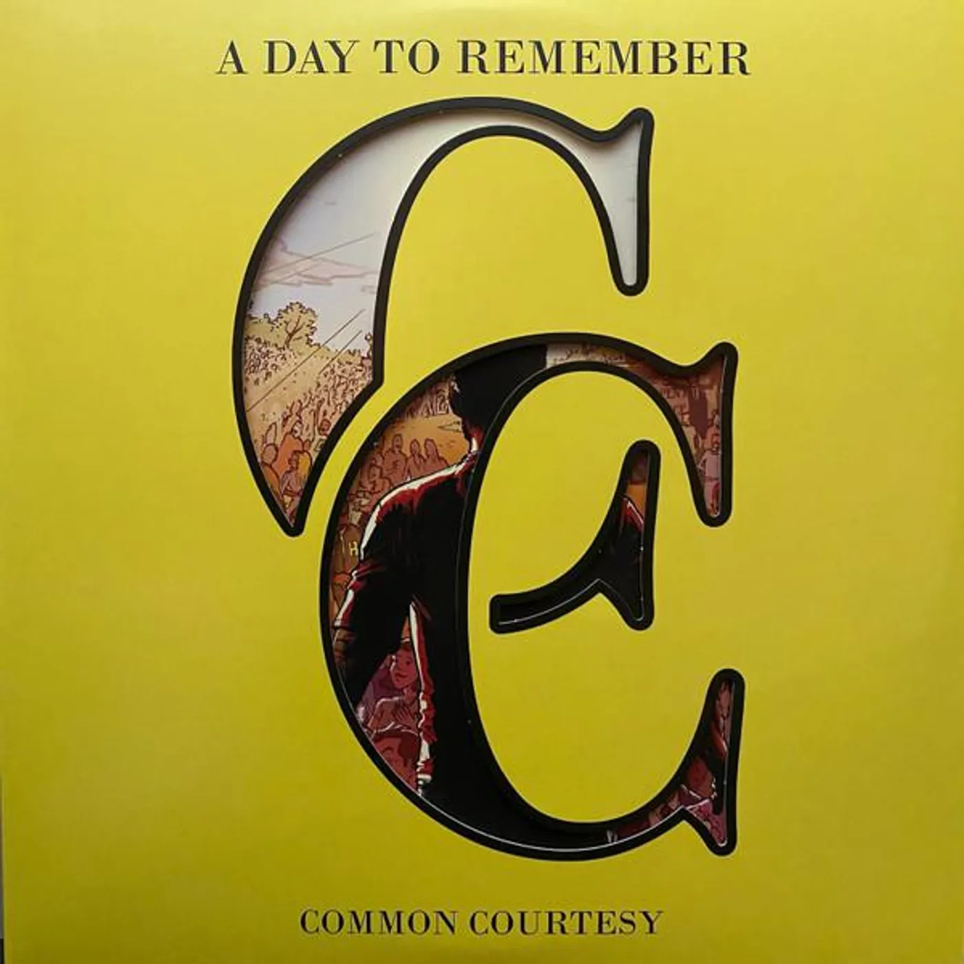 A Day To Remember Common Courtesy (Lemon & Clear Vinyl) Vinyl Record