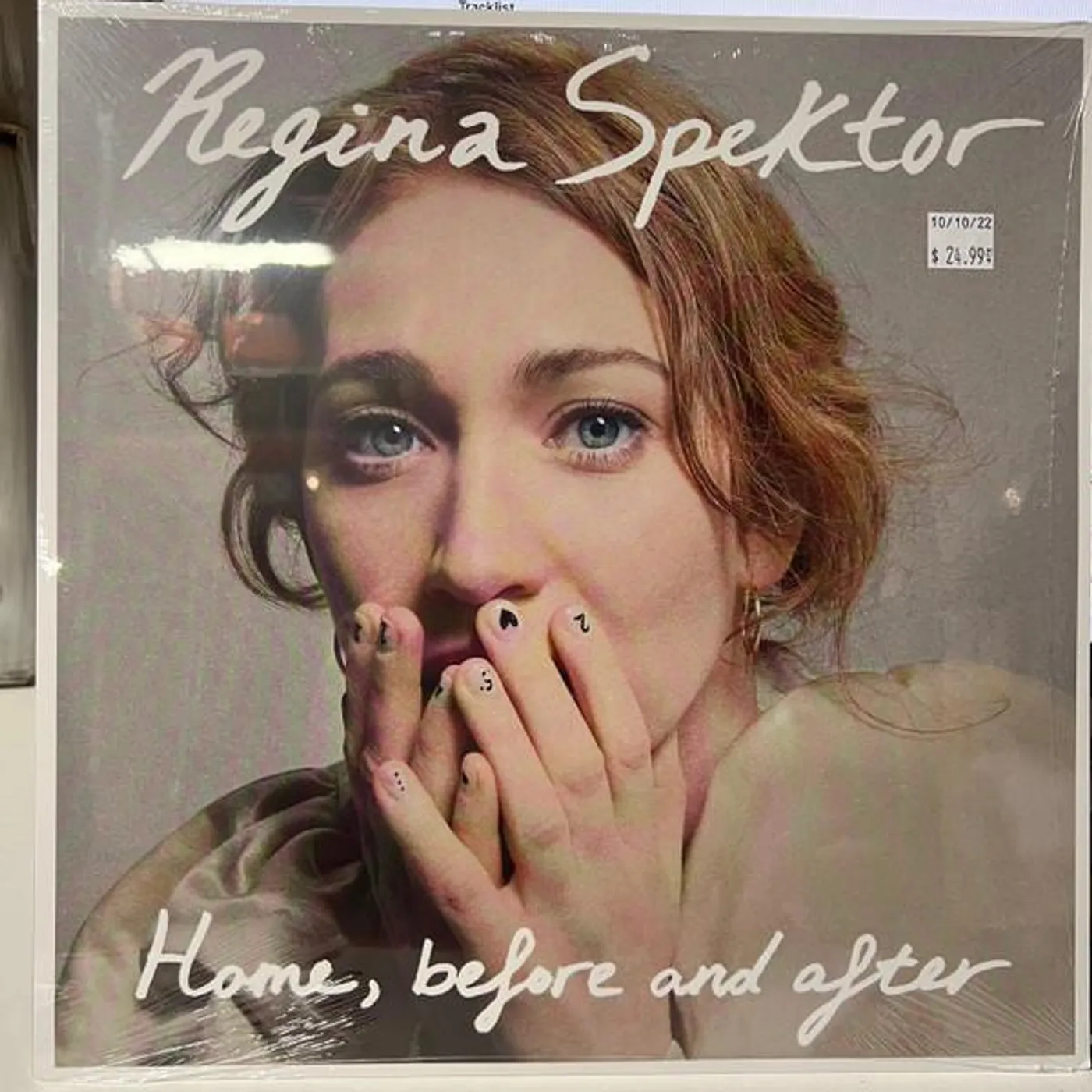 Regina Spektor Home, before and after Vinyl Record