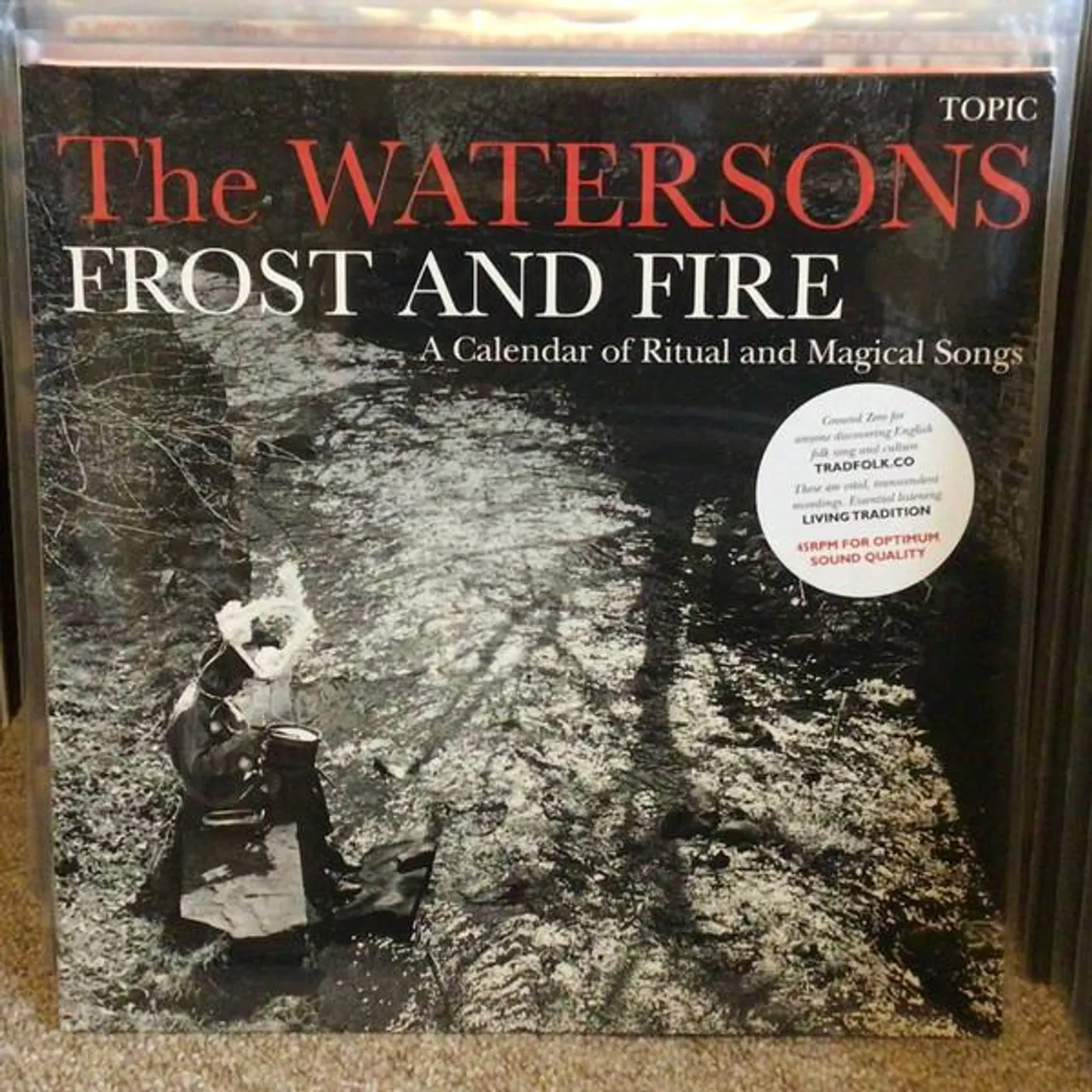 The Watersons FROST & FIRE A CALENDAR OF RITUAL AND MAGICAL SONGS Vinyl Record