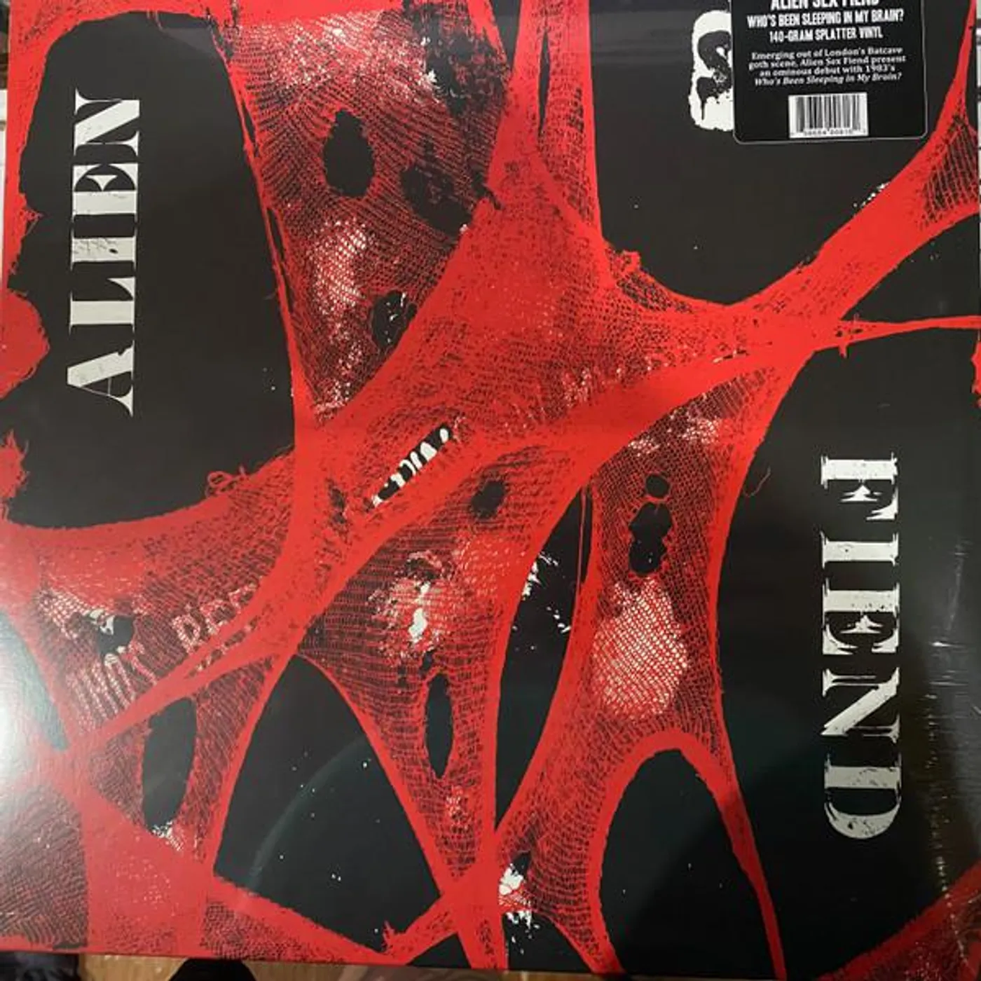 Alien Sex Fiend Whos Been Sleeping In My Brain? (Red & Black Splatter Vinyl/140g) Vinyl Record