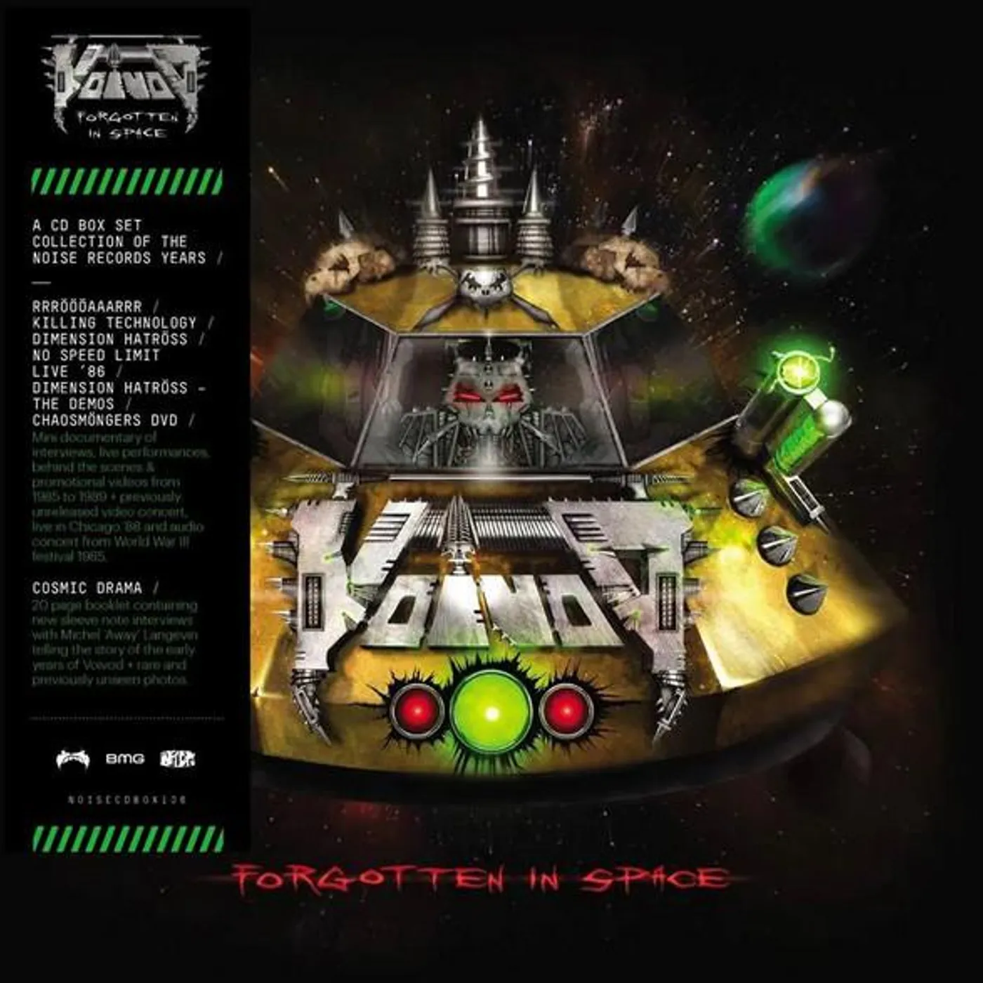 Voivod FORGOTTEN IN SPACE (CD BOXSET/5CD/DVD) CD