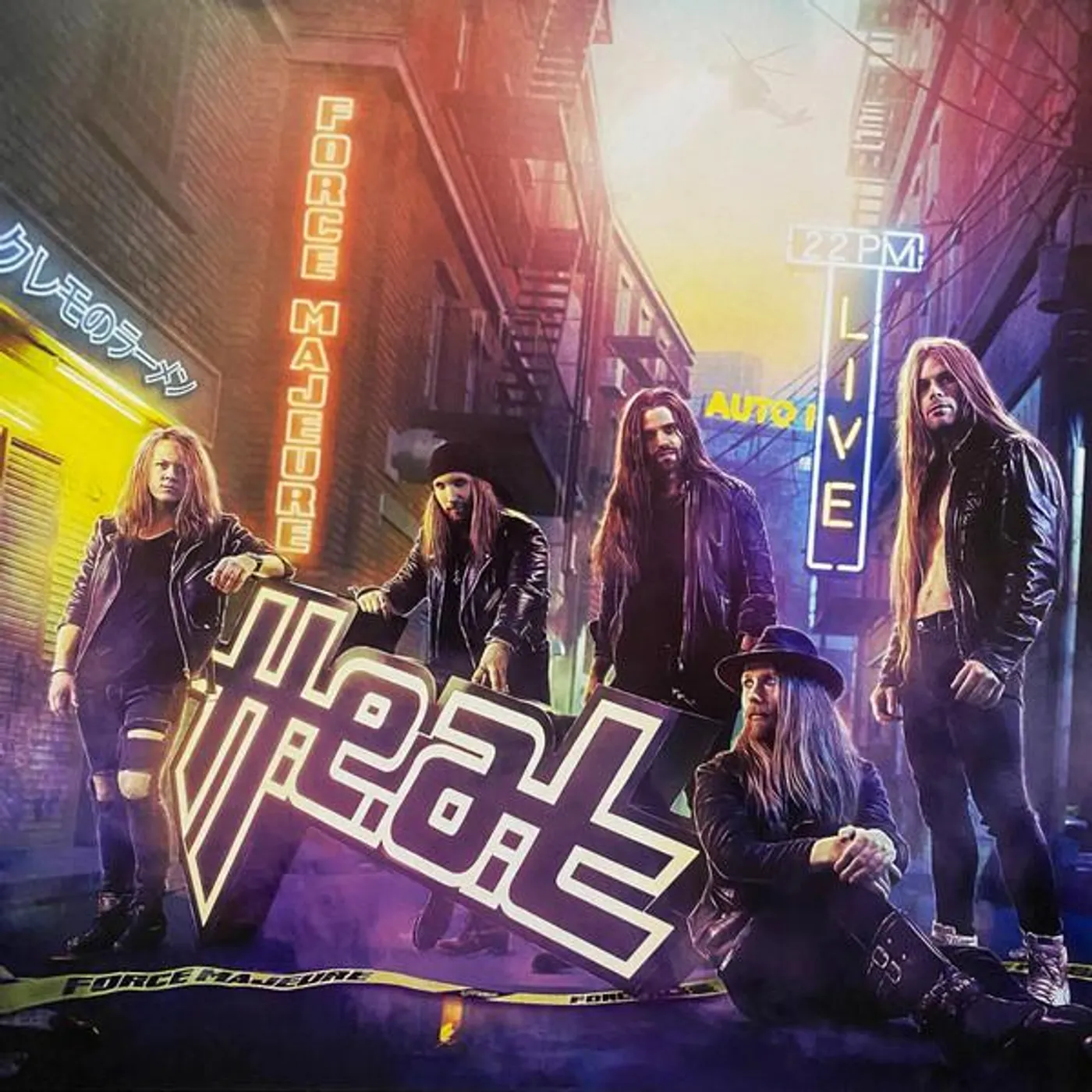 H.E.A.T Force Majeure Vinyl Record