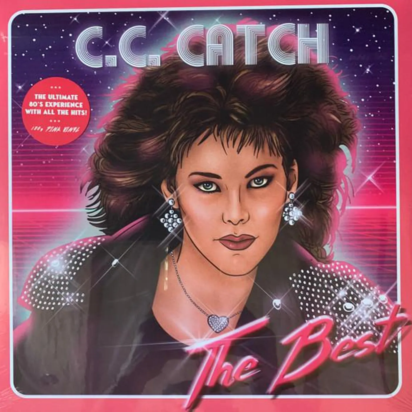 C.C. Catch BEST (PINK VINYL) Vinyl Record