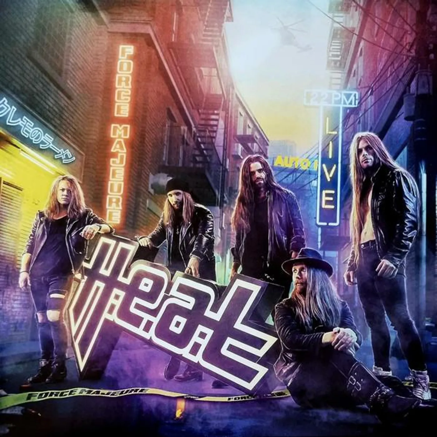 H.E.A.T Force Majeure (Limited/violet) Vinyl Record