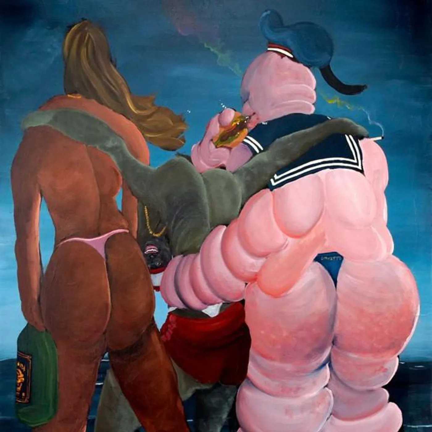 Hudson Mohawke Cry Sugar (Blue) Vinyl Record