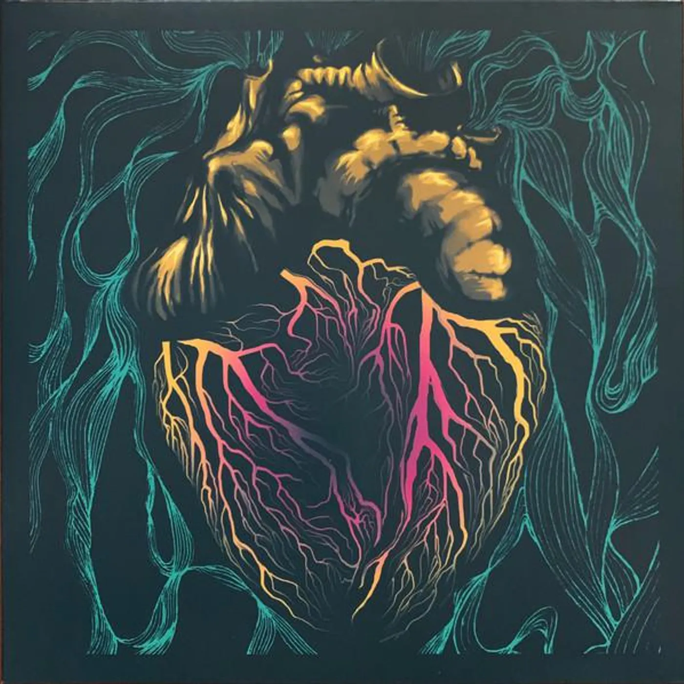 The Shadow Lizzards SOMEONE'S HEARTACHE (GREEN/BLACK VINYL) Vinyl Record