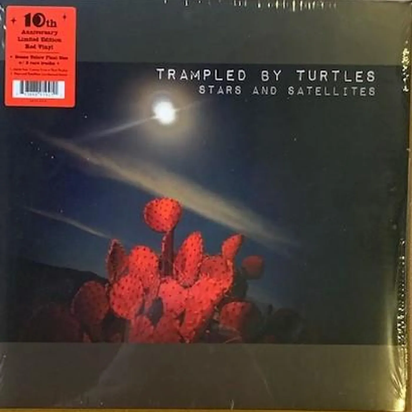 Trampled by Turtles STARS & SATELLITES (10 YEAR ANNIVERSARY/OPAQUE RED VINYL) Vinyl Record