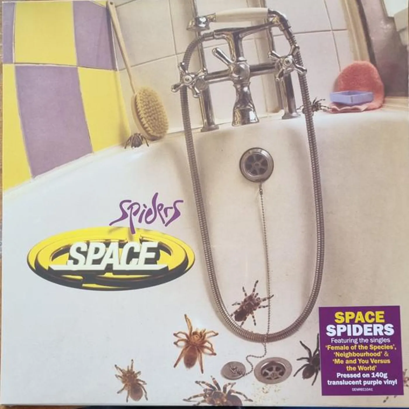 Space SPIDERS (TRANSLUCENT PURPLE VINYL/140G) Vinyl Record