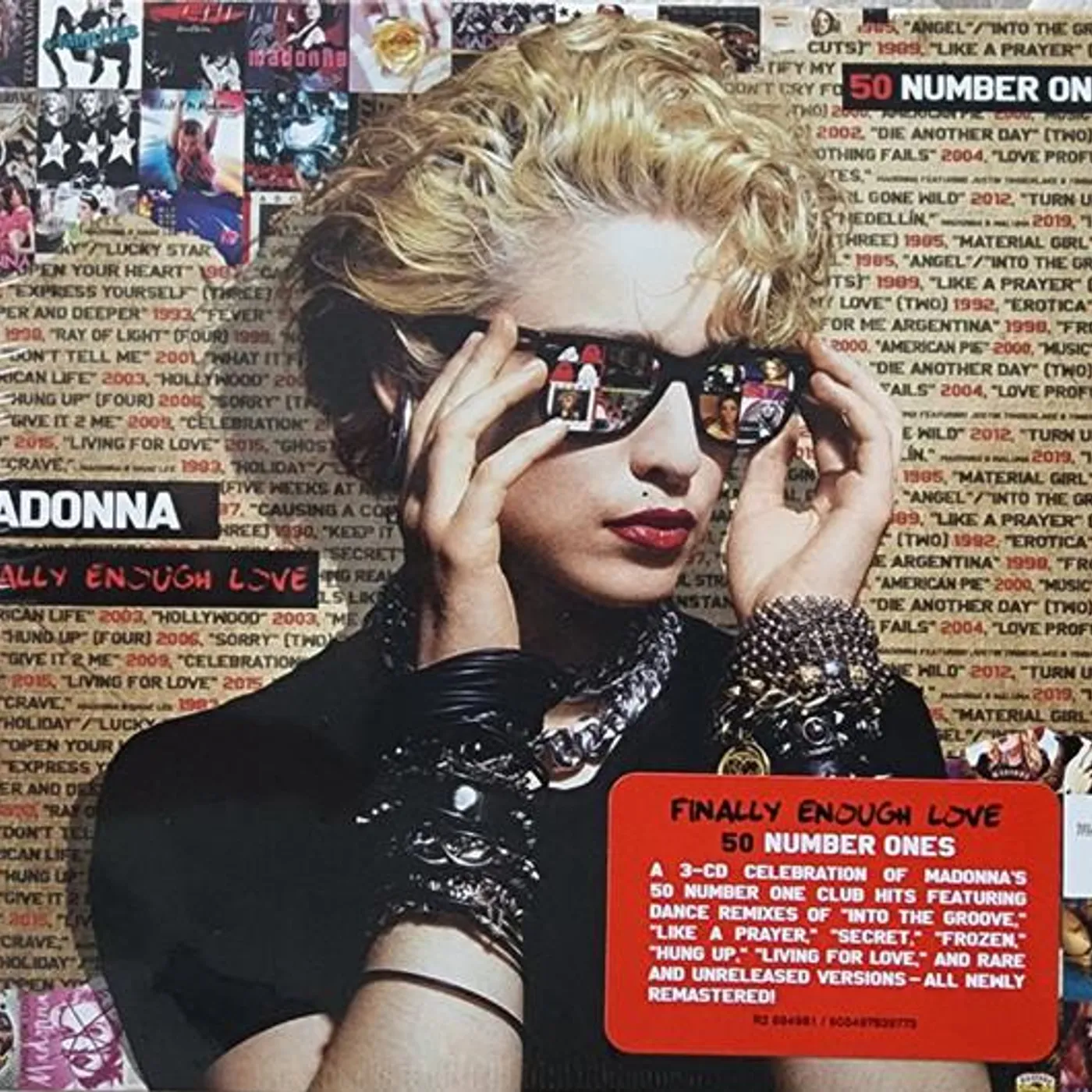 Madonna FINALLY ENOUGH LOVE: 50 NUMBER ONES (3CD) CD
