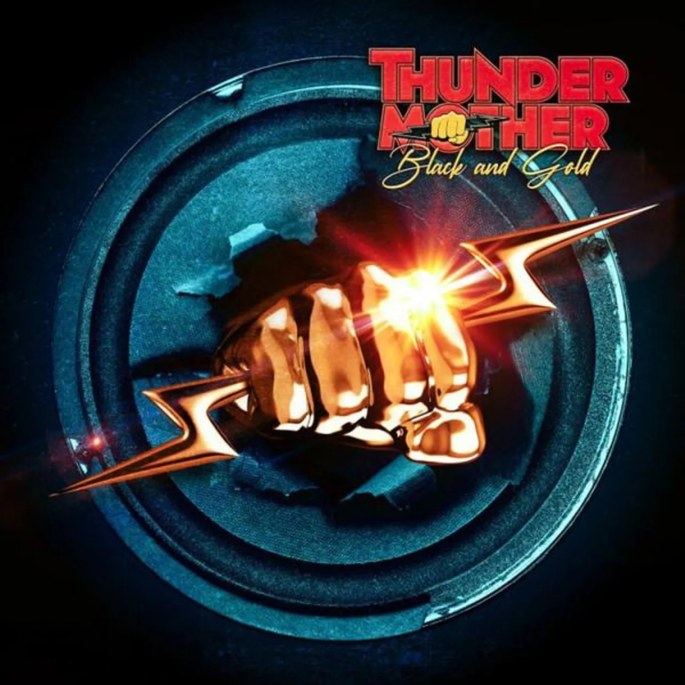 Thundermother BLACK & GOLD (CLEAR YELLOW VINYL) Vinyl Record