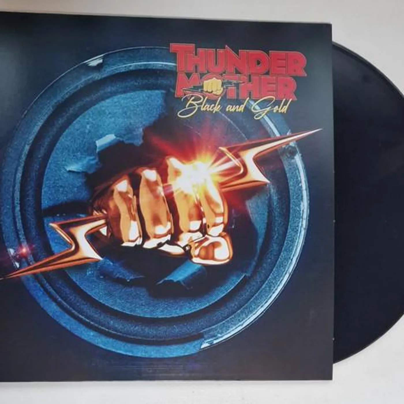 Thundermother Black and Gold Vinyl Record