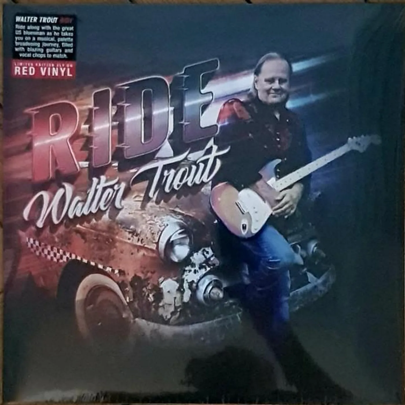 Walter Trout RIDE (RED VINYL) Vinyl Record