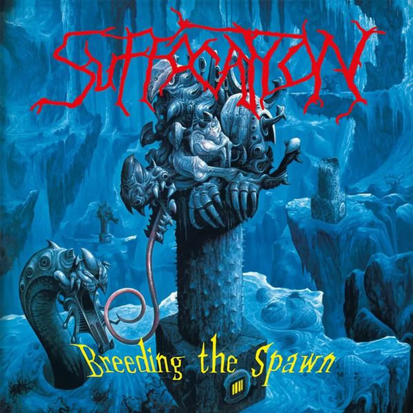 Suffocation BREEDING THE SPAWN (LIMITED/SMOKE VINYL/180G/NUMBERED) Vinyl Record