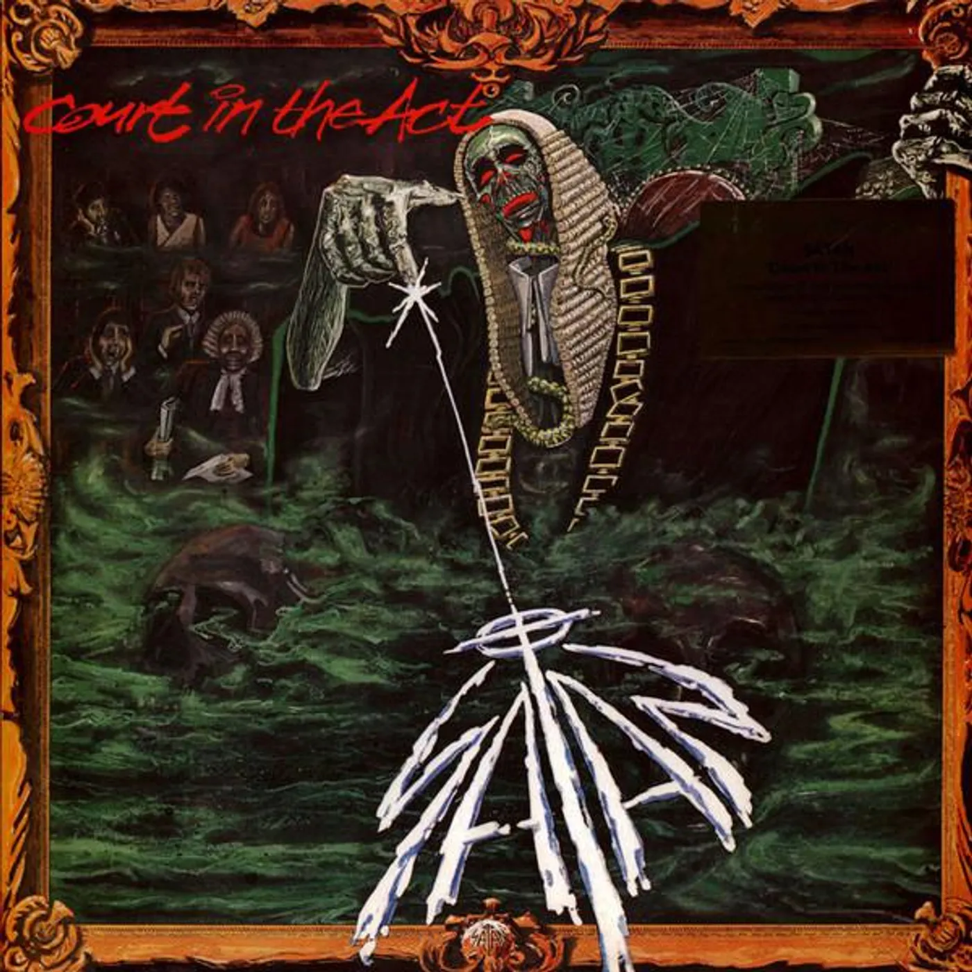 Satan COURT IN THE ACT (LIMITED/GOLD VINYL/180G/NUMBERED) Vinyl Record