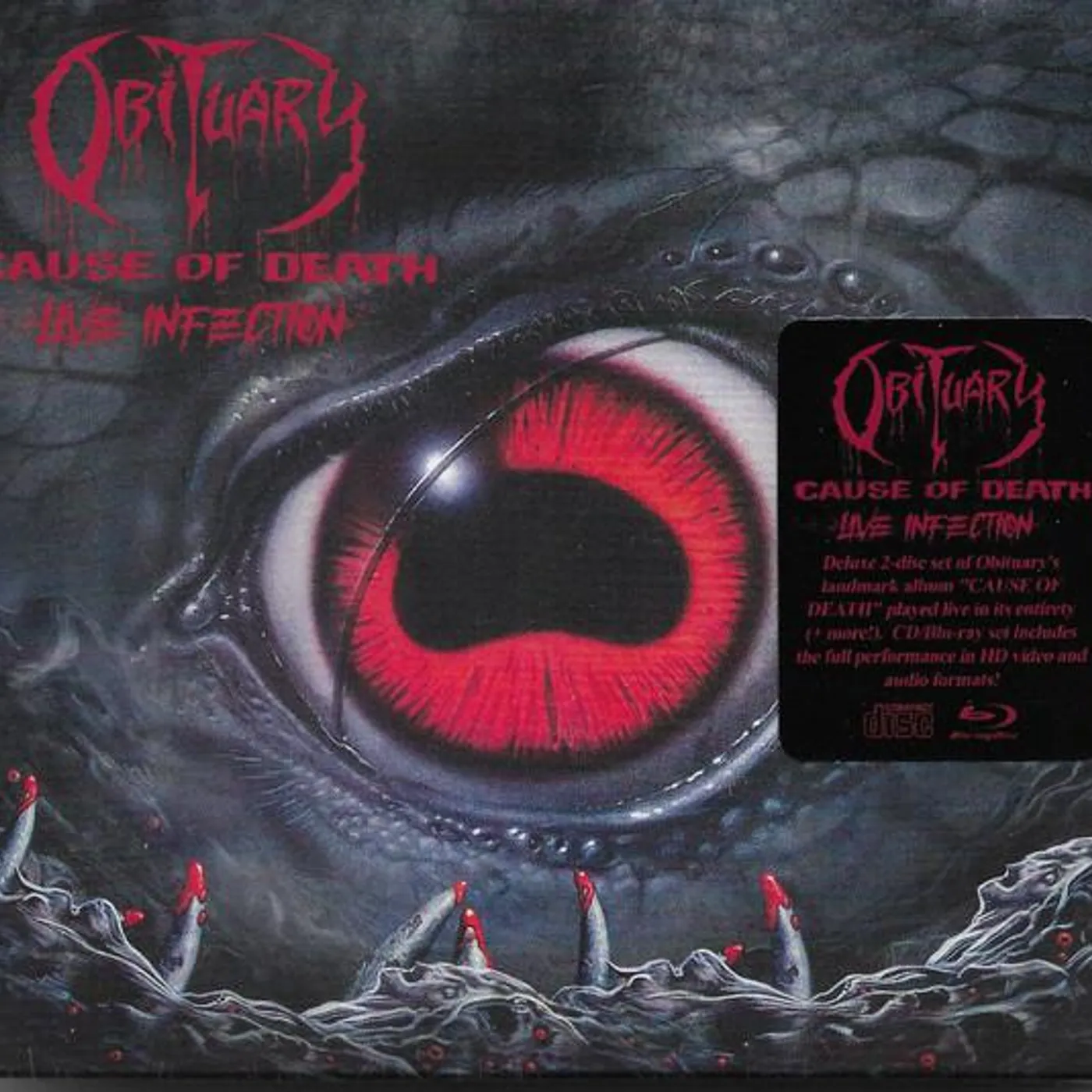 Obituary CAUSE OF DEATH (CD/BLU-RAY) CD