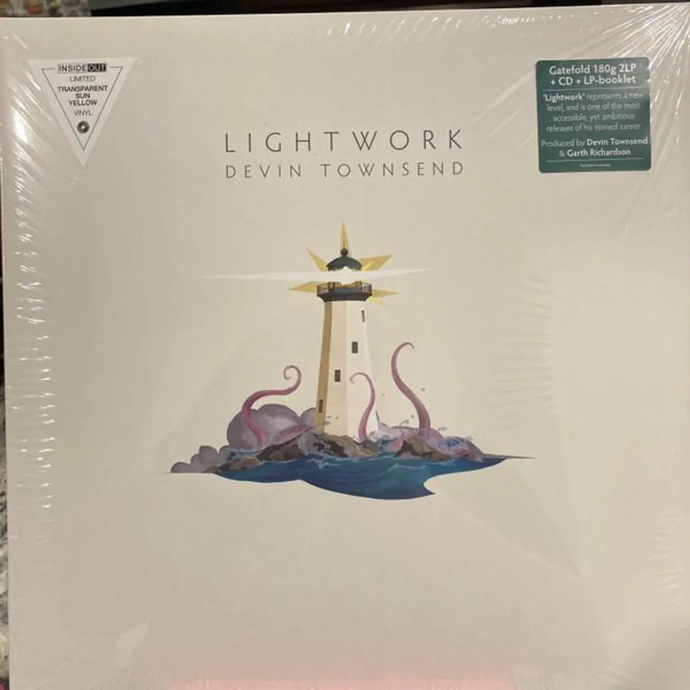 Devin Townsend Project LIGHTWORK (2LP/180G/CD) Vinyl Record