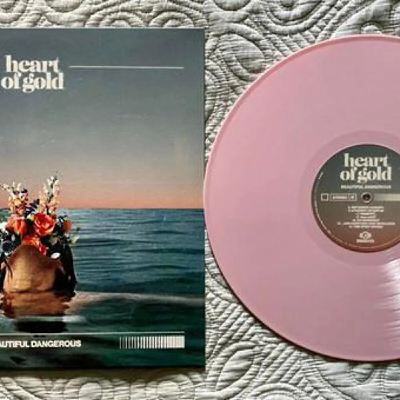 Heart Of Gold BEAUTIFUL DANGEROUS (PINK VINYL) Vinyl Record