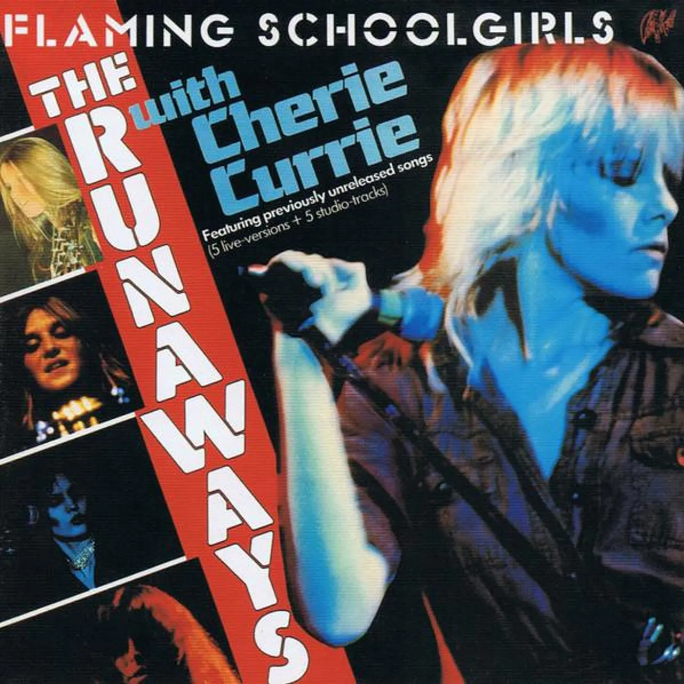 The Runaways FLAMING SCHOOL GIRLS CD