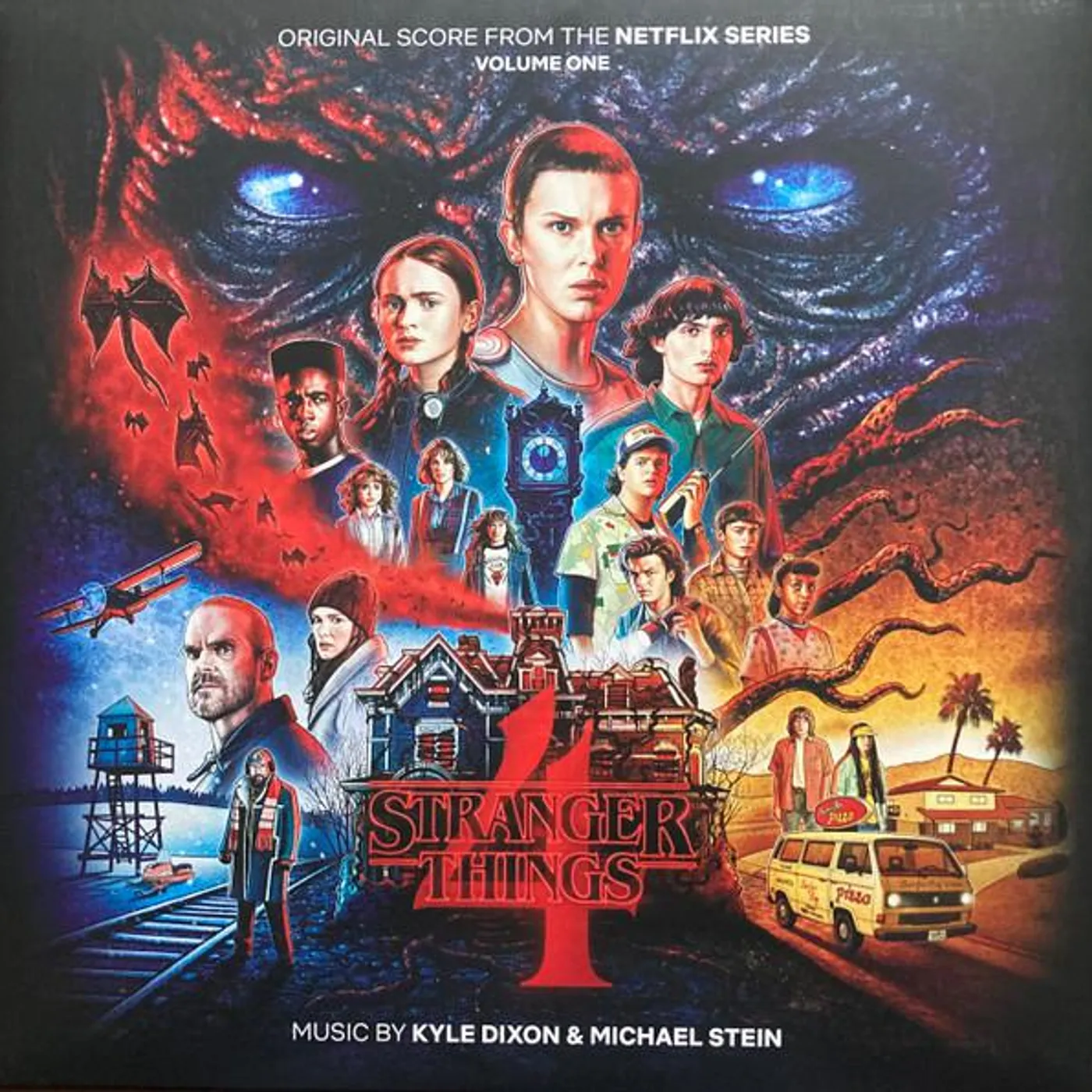 Kyle Dixon & Michael Stein STRANGER THINGS SEASON 4 VOLUME 1 (MAX'S BLUE WORLD/2LP) Vinyl Record