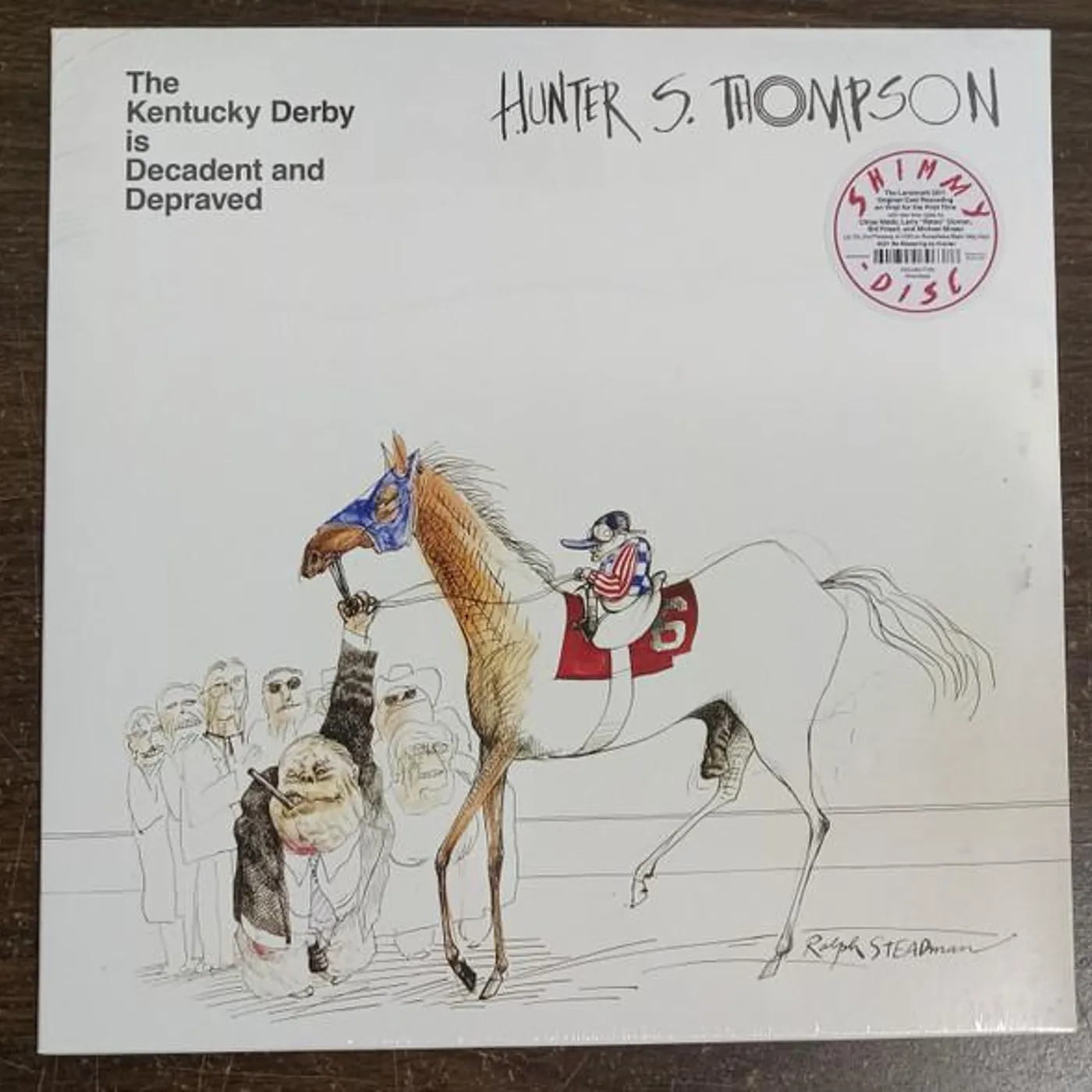 Hunter S. Thompson KENTUCKY DERBY IS DECADENT & DEPRAVED Vinyl Record