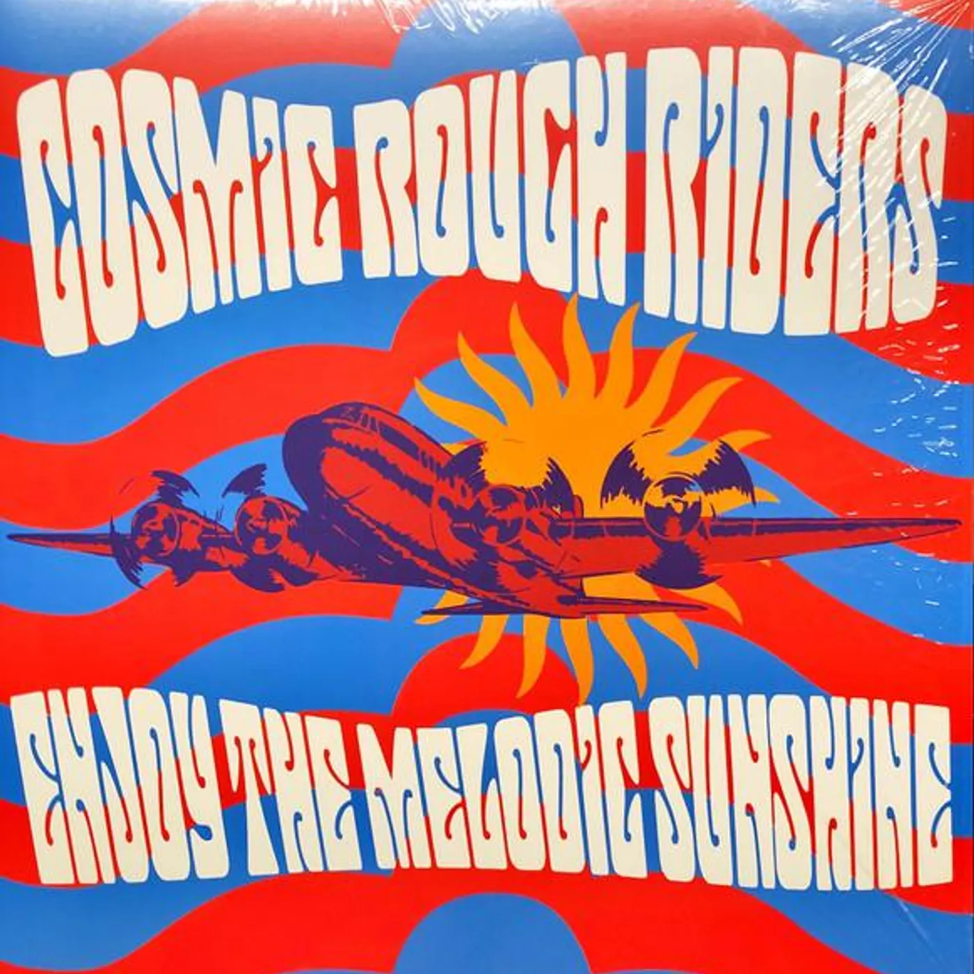 Cosmic Rough Riders ENJOY THE MELODIC SUNSHINE (ORANGE VINYL) Vinyl Record