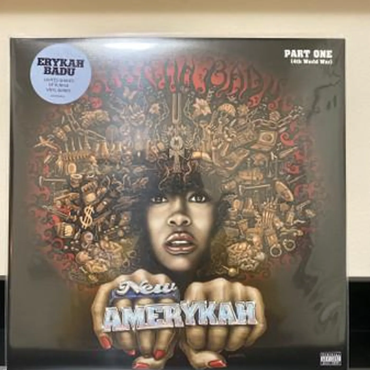 Erykah Badu NEW AMERYKAH PART ONE (4TH WORLD WAR) (PURPLE VINYL/2LP) Vinyl Record
