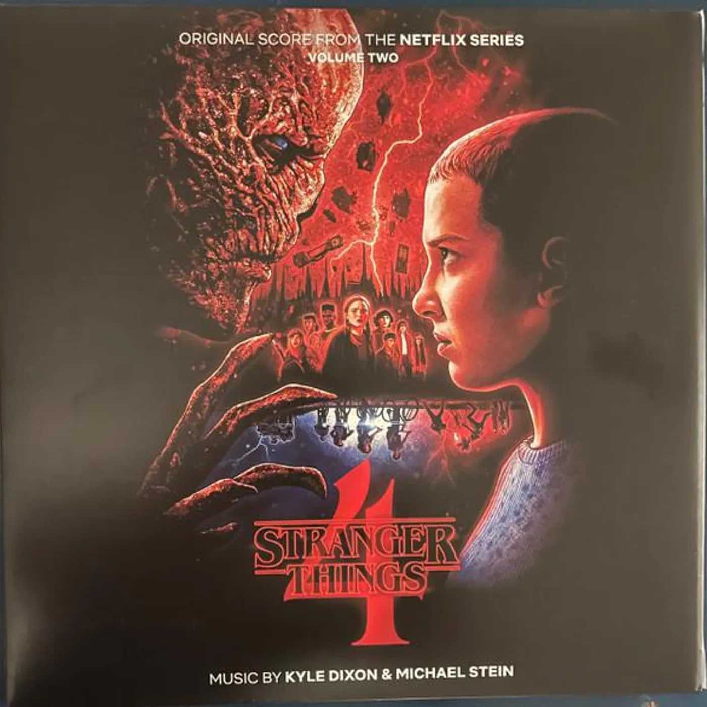 Kyle Dixon & Michael Stein STRANGER THINGS SEASON 4 VOLUME 2 (VECNA'S RED WORLD COLOR VINYL/2LP) Vinyl Record