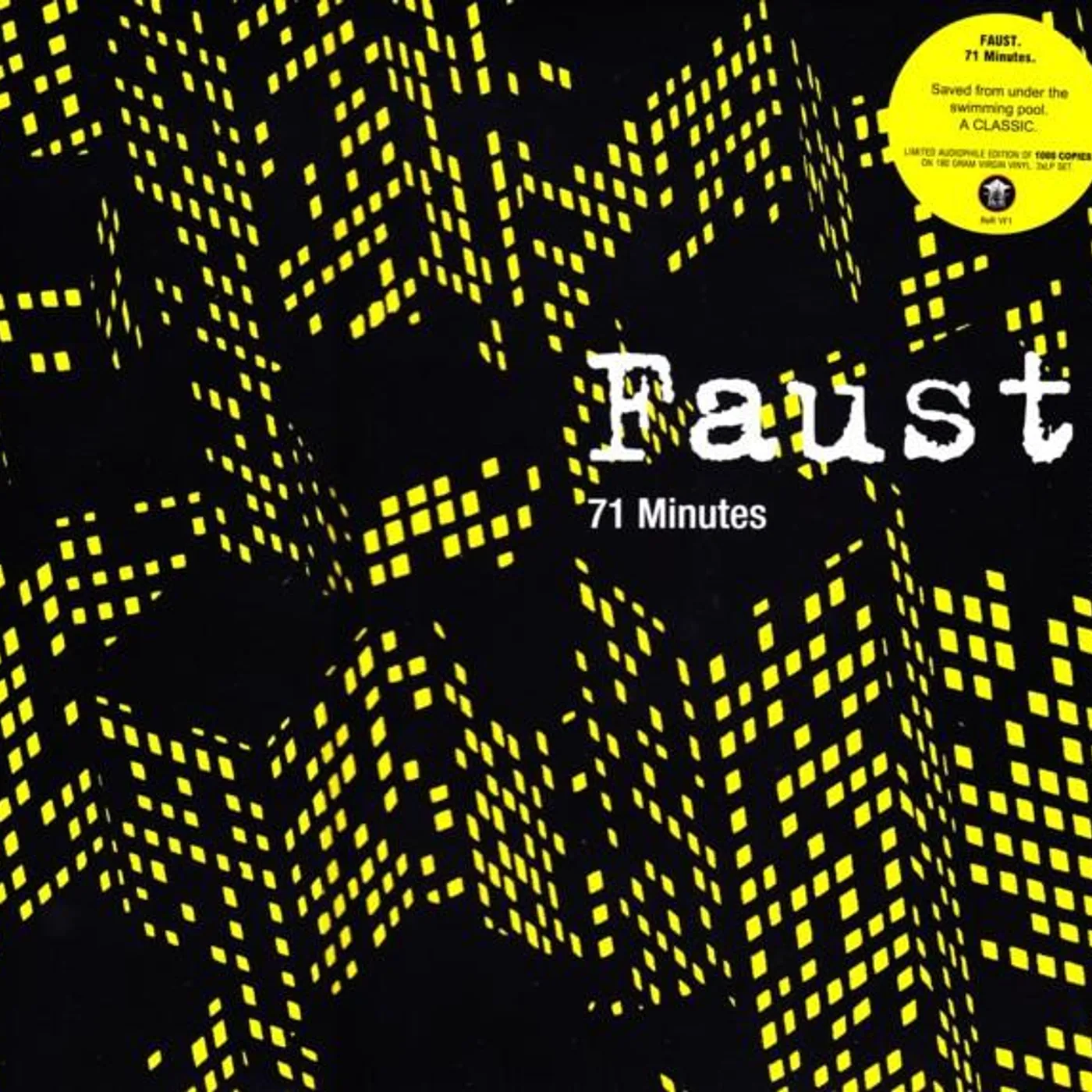 Faust 71 MINUTES Vinyl Record
