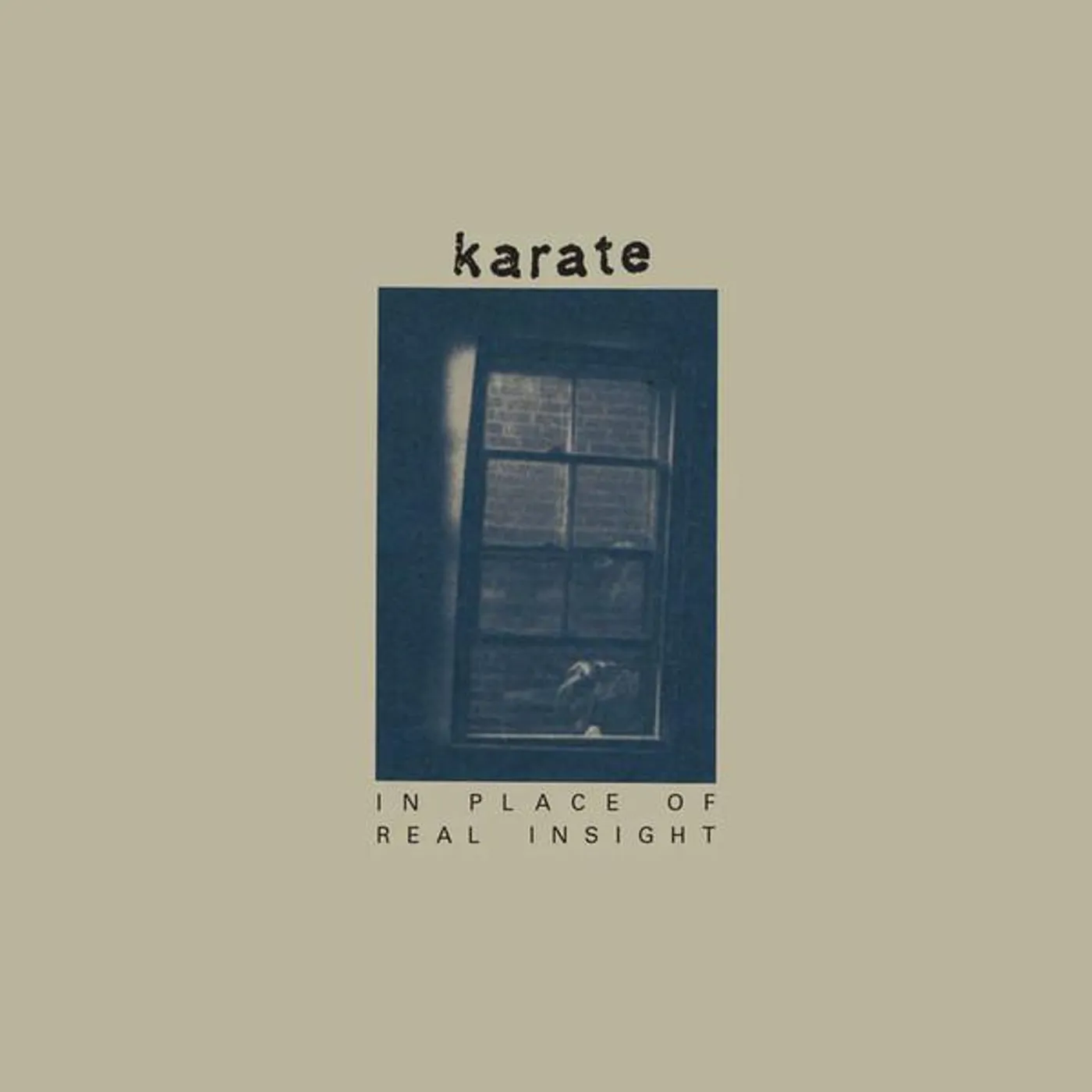 Karate IN PLACE OF REAL INSIGHT (INDIGO VINYL) Vinyl Record