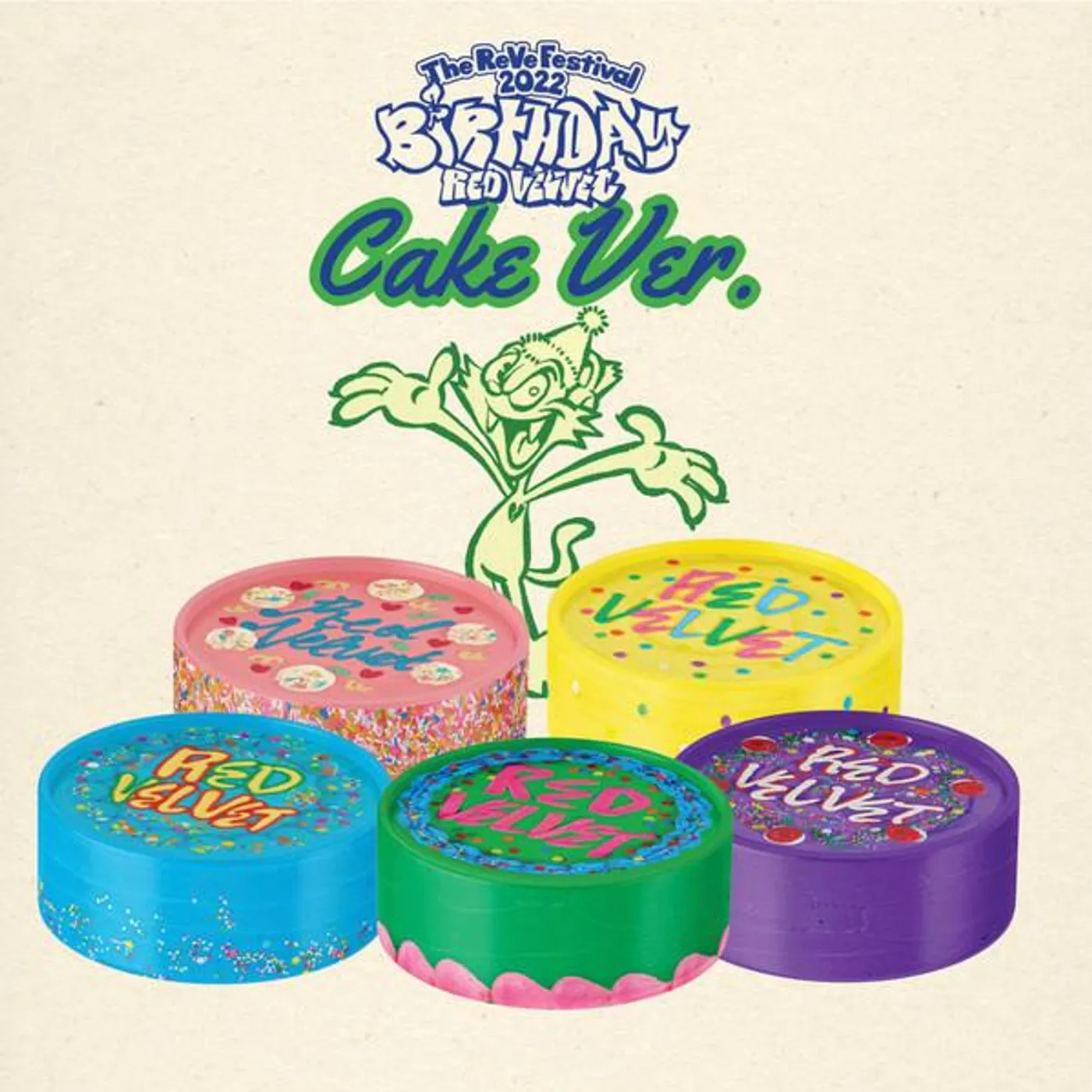 Red Velvet REVE FESTIVAL 2022 : BIRTHDAY (CAKE VERSION) (LIMITED EDITION) CD