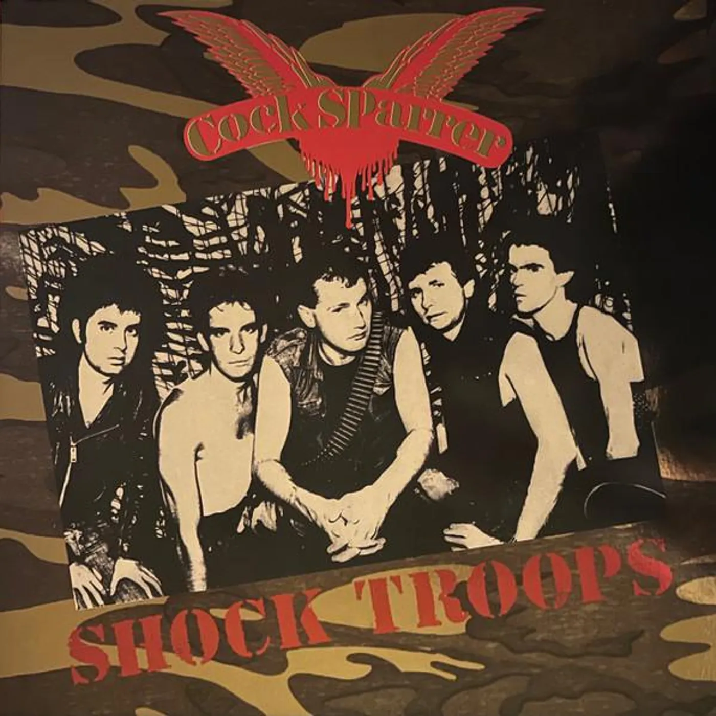 Cock Sparrer Shock Troops Vinyl Record