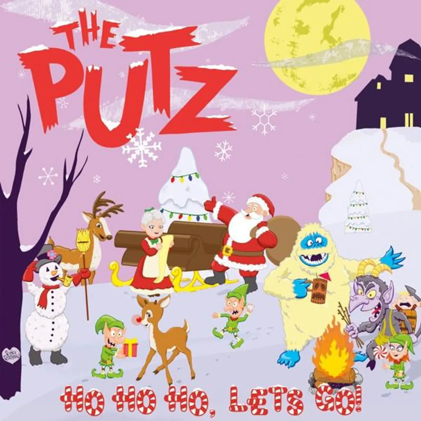 The Putz HO HO HO LET'S GO Vinyl Record