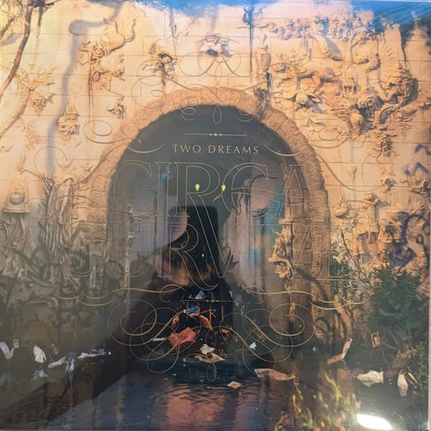 Circa Survive TWO DREAMS (2LP/1-CLEAR W/ RED, WHITE & BLUE SPLATTER/2-YELLOW W/ RED, WHITE & BLUE SPLATTER) Vinyl Record