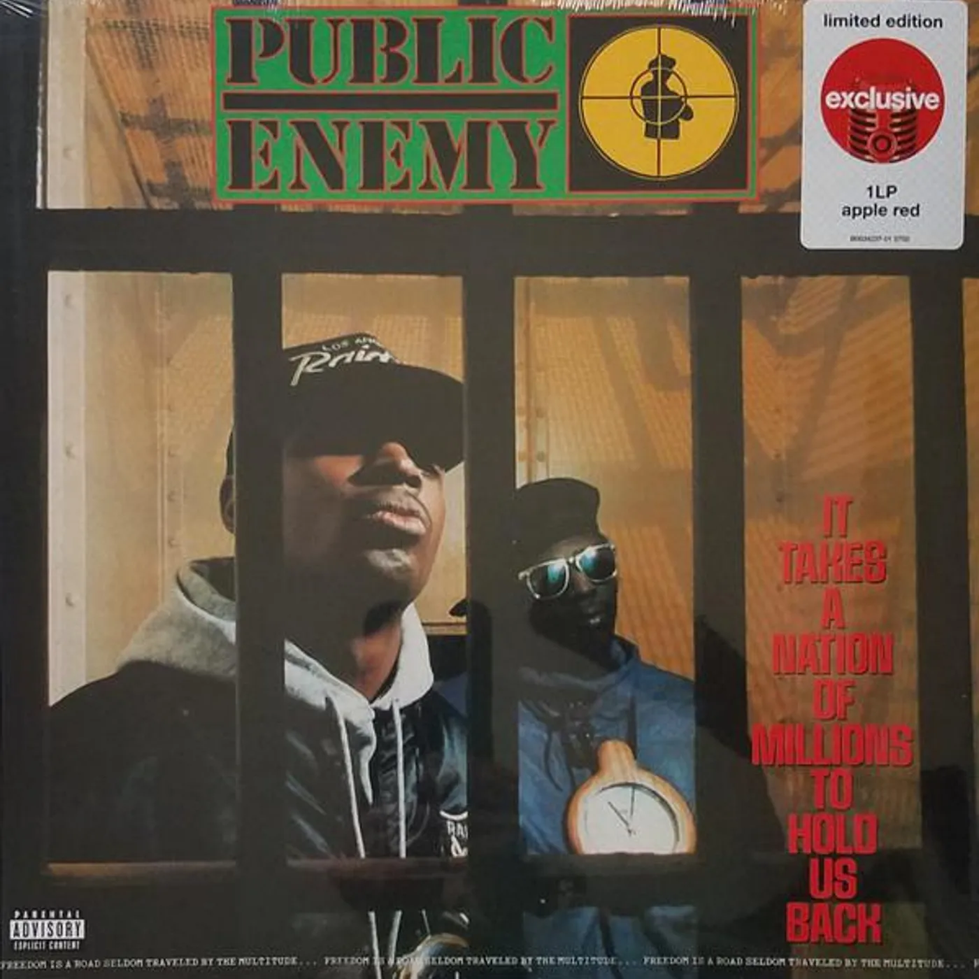 Public Enemy IT TAKES A NATION OF MILLIONS TO HOLD US BACK Vinyl Record