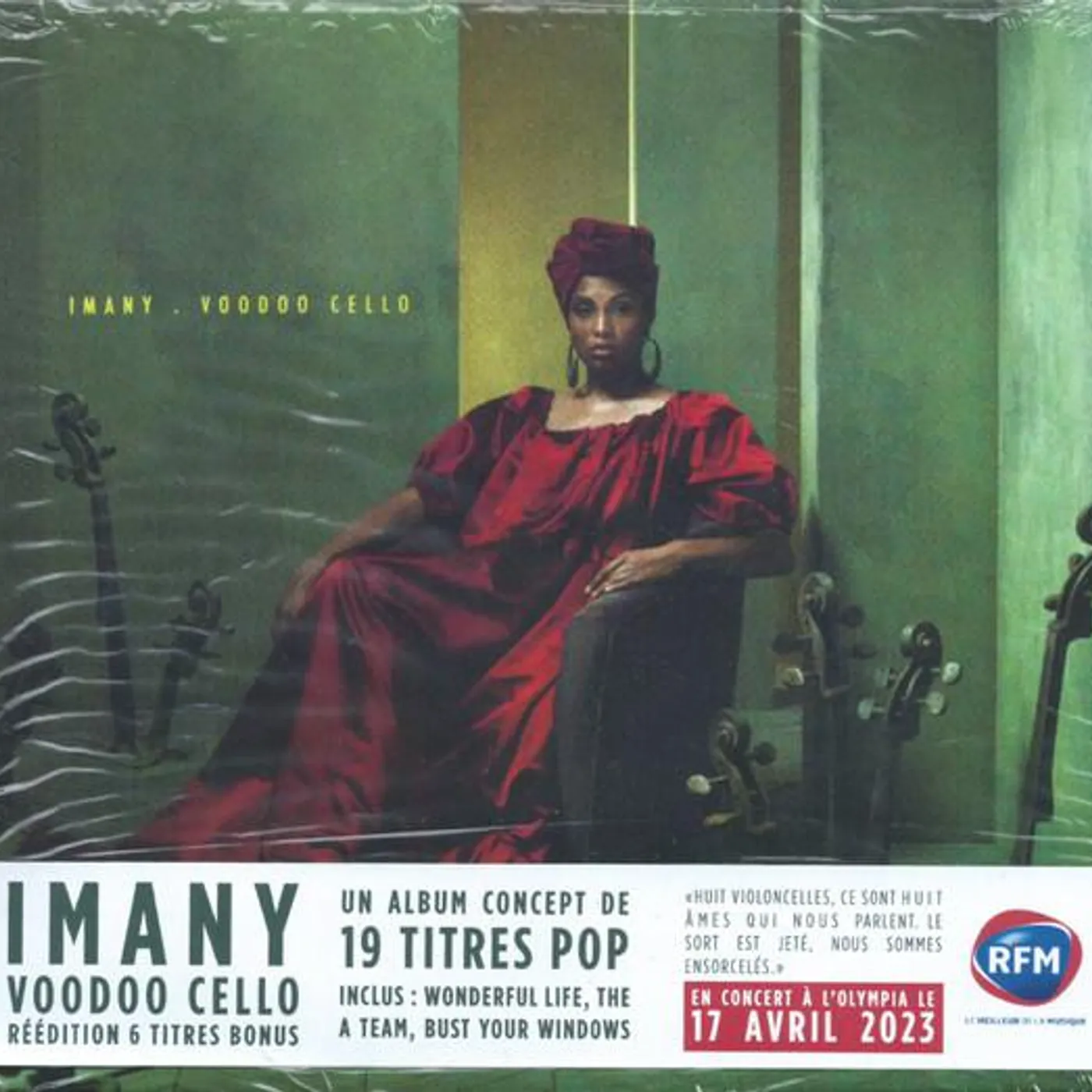 Imany VOODOO CELLO (DELUXE EDITION) CD
