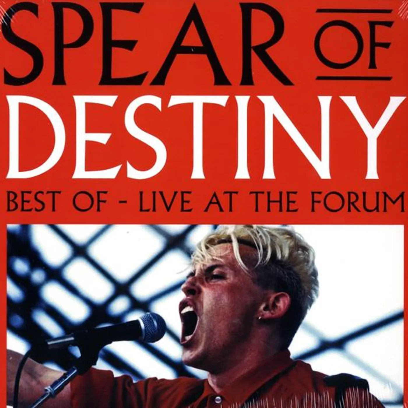 Spear Of Destiny BEST OF LIVE Vinyl Record